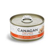 Canagan Grain Free For Cat Tuna with Prawns 無穀物吞拿魚伴大蝦配方 75g